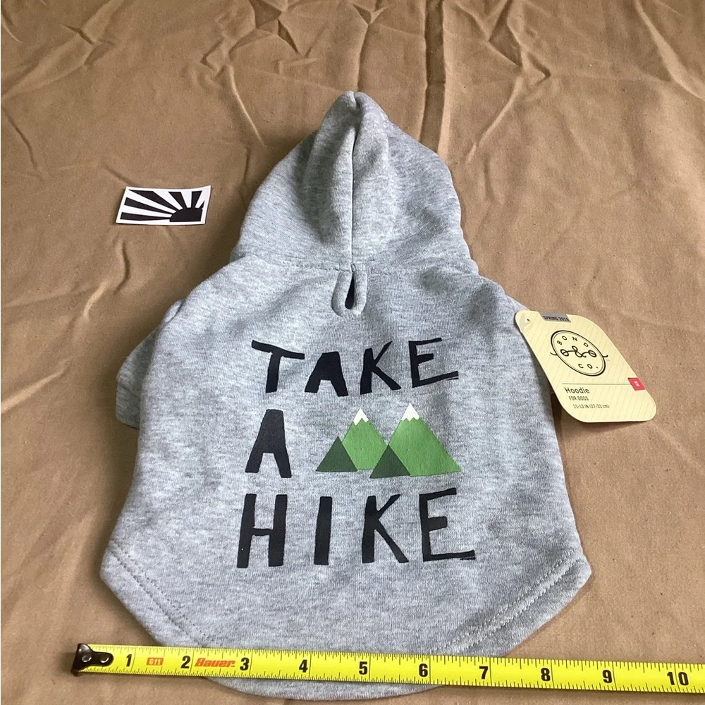 Bond & Co Colorado Take a Hike Dog Hoodie XS